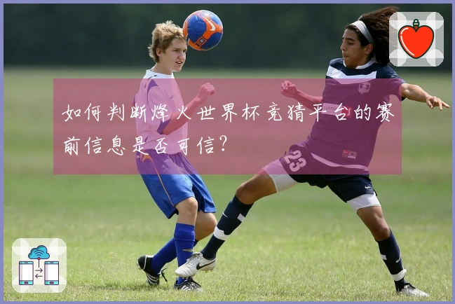 如何判断烽火世界杯竞猜平台的赛前信息是否可信？