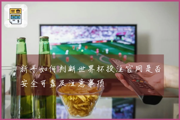 新手如何判断世界杯投注官网是否安全可靠及注意事项